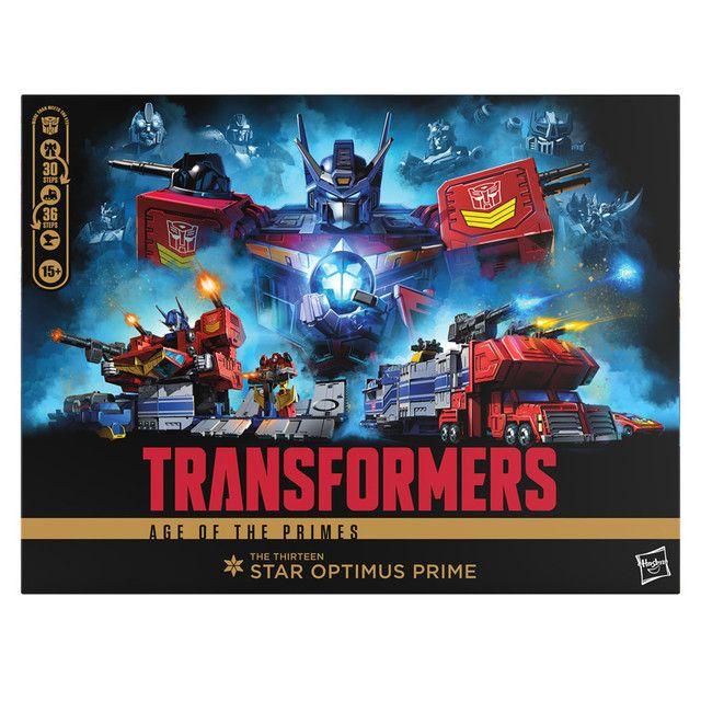 Figura de Acción Transformers Age of the Primes Titan The Thirteen Star Optimus Prime-2
