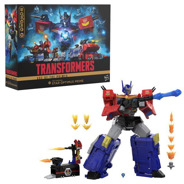 Figura de Acción Transformers Age of the Primes Titan The Thirteen Star Optimus Prime-3