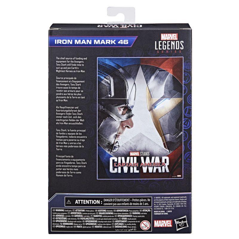 Figura de Acción Marvel Legends Series Iron Man Mark 46-2