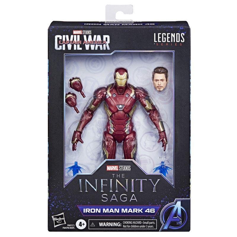 Figura de Acción Marvel Legends Series Iron Man Mark 46-1