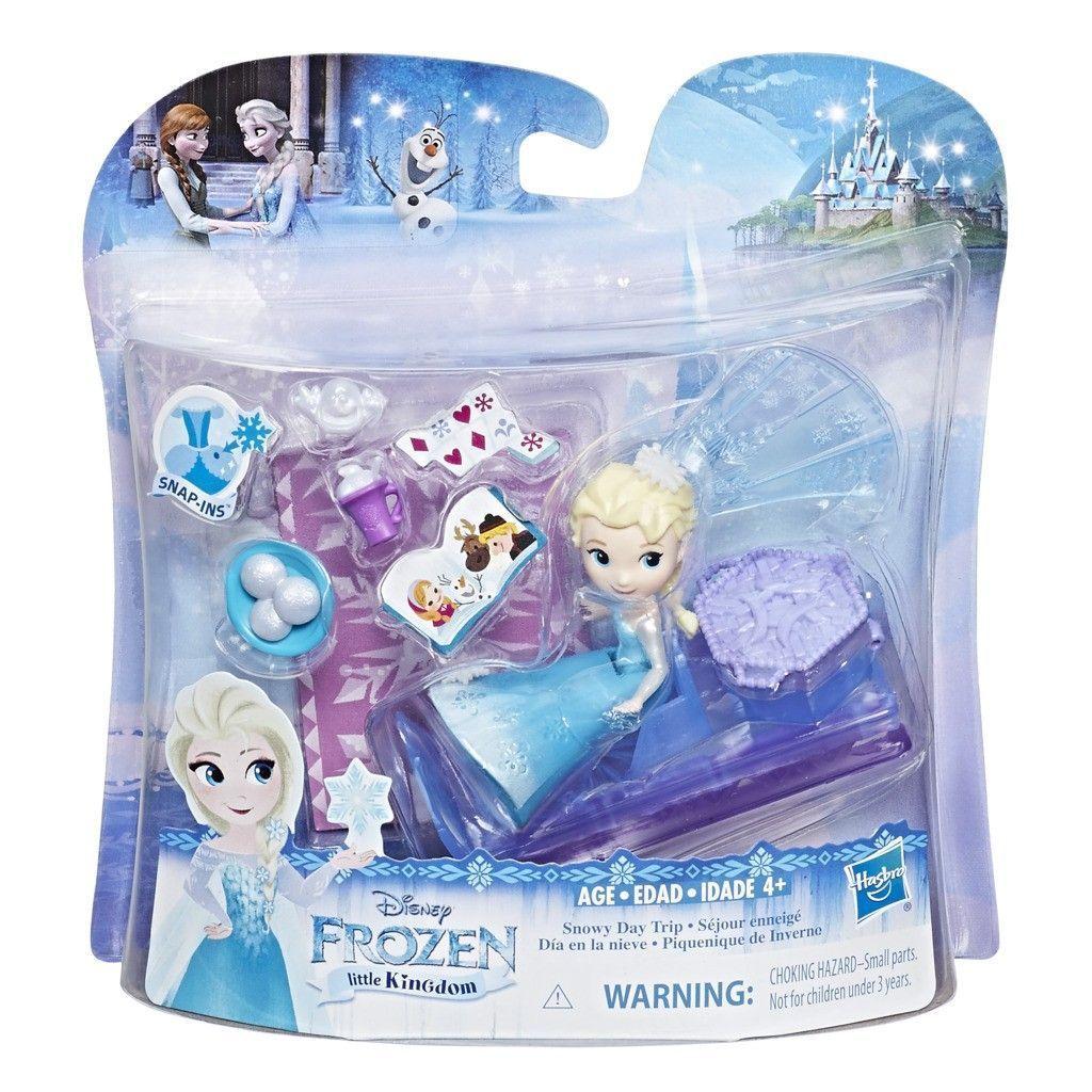 Muñeca Frozen Little Kingdom Elsa Dia En La Nieve-1