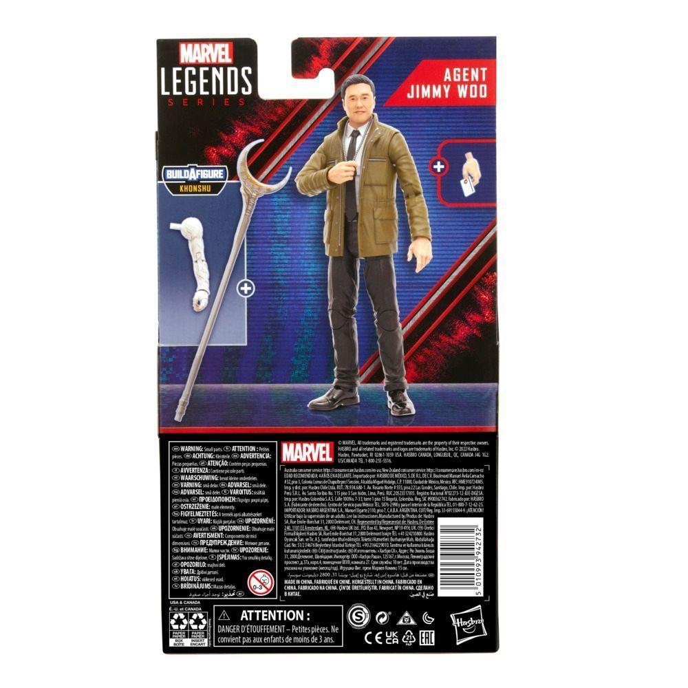 Figura Fan Marvel Legends Series Agent Jimmy Woo-2