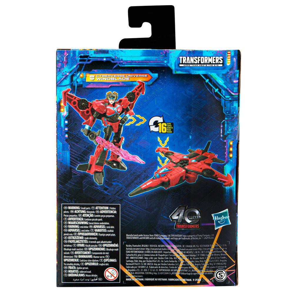 Figura de Acción Transformers Legacy United Deluxe Cyberverse Universe Windblade-3
