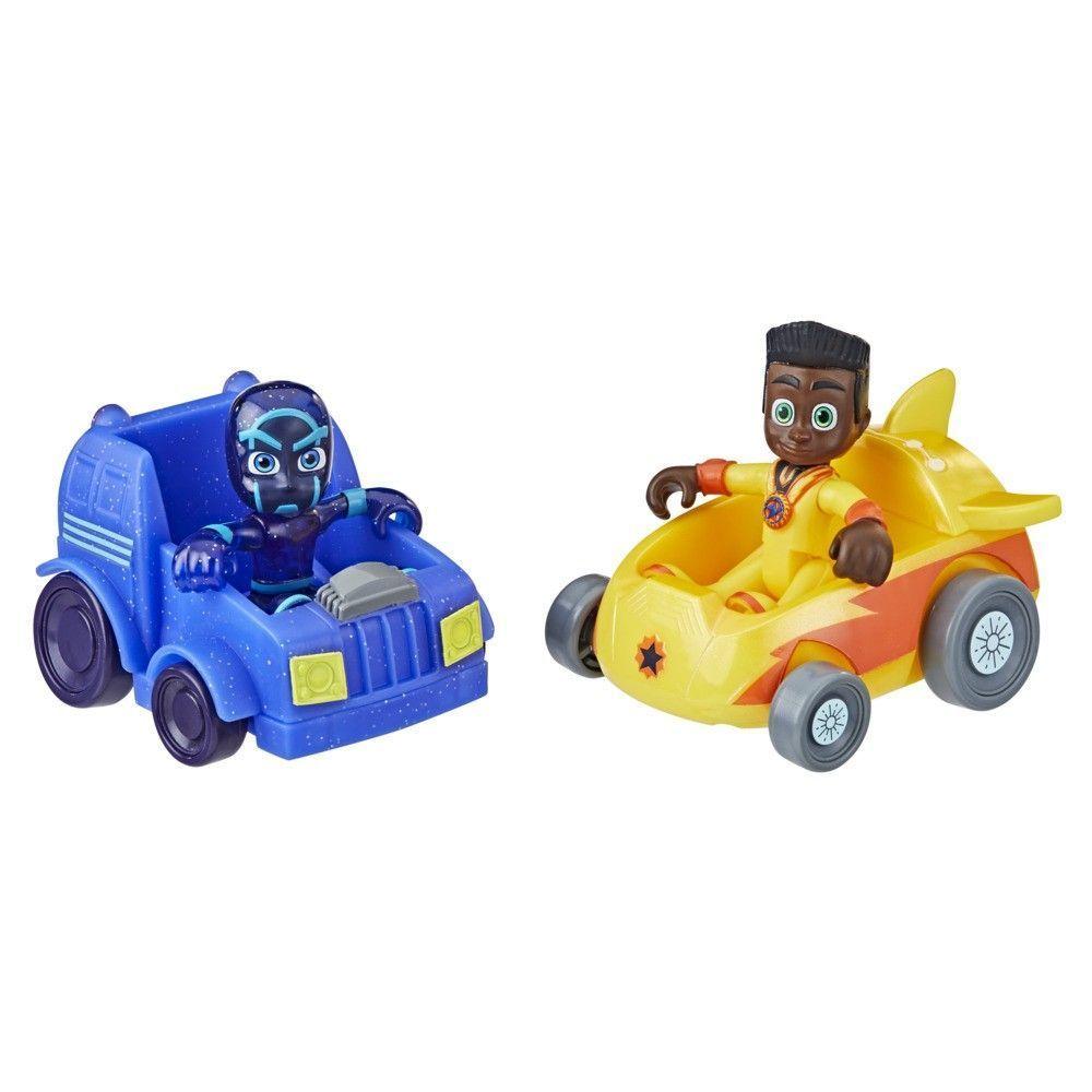Figura pj masks pilotos combate newton y ninja-2