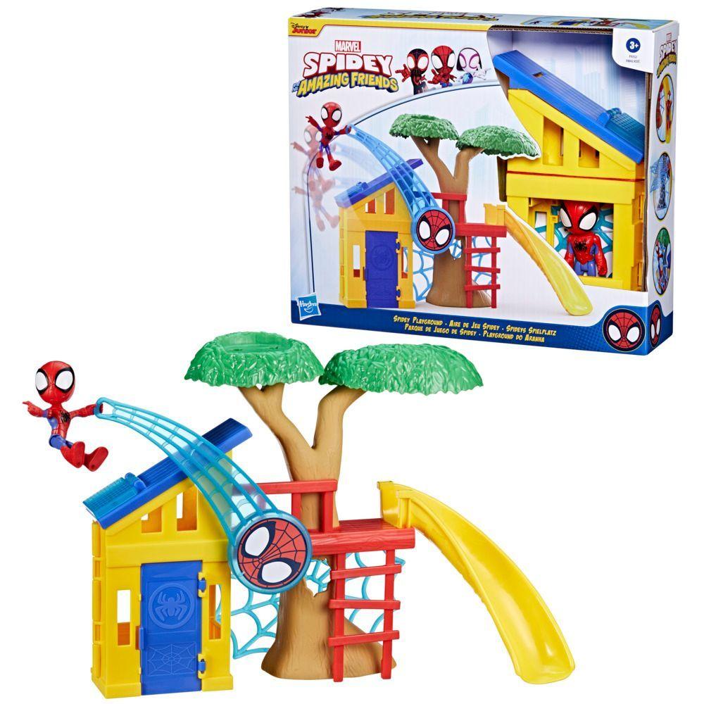 Set Spidey & His Amazing Friends Parque de Juego Spidey-1