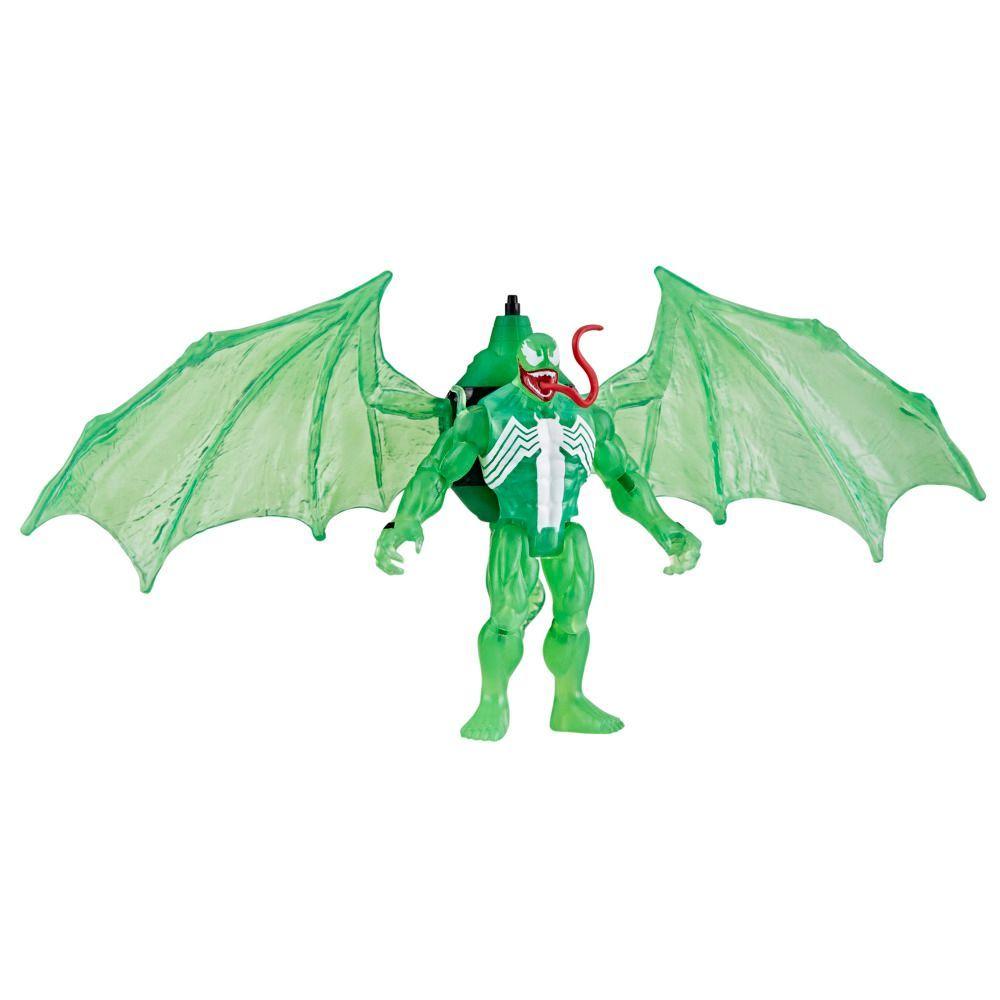 Set Spiderman Epic Hero Series Web Splashers Hidroataque Aéreo de Simbionte Verde-3