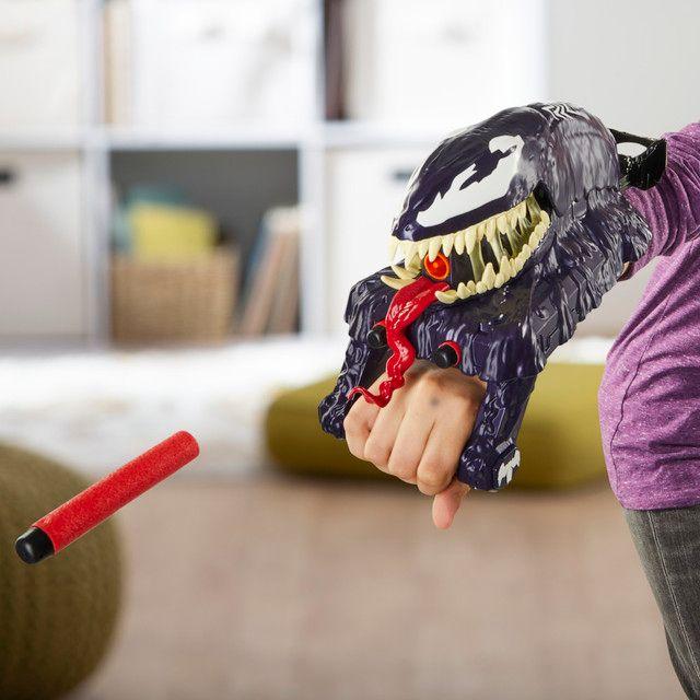 Lanzador Spiderman Nerf VenomVersus Ataque Venom-8