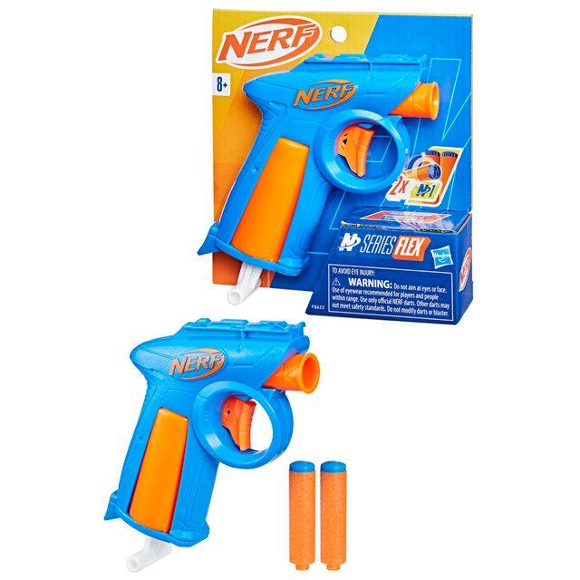 Lanzador Nerf N Series Flex 2 Dardos-2