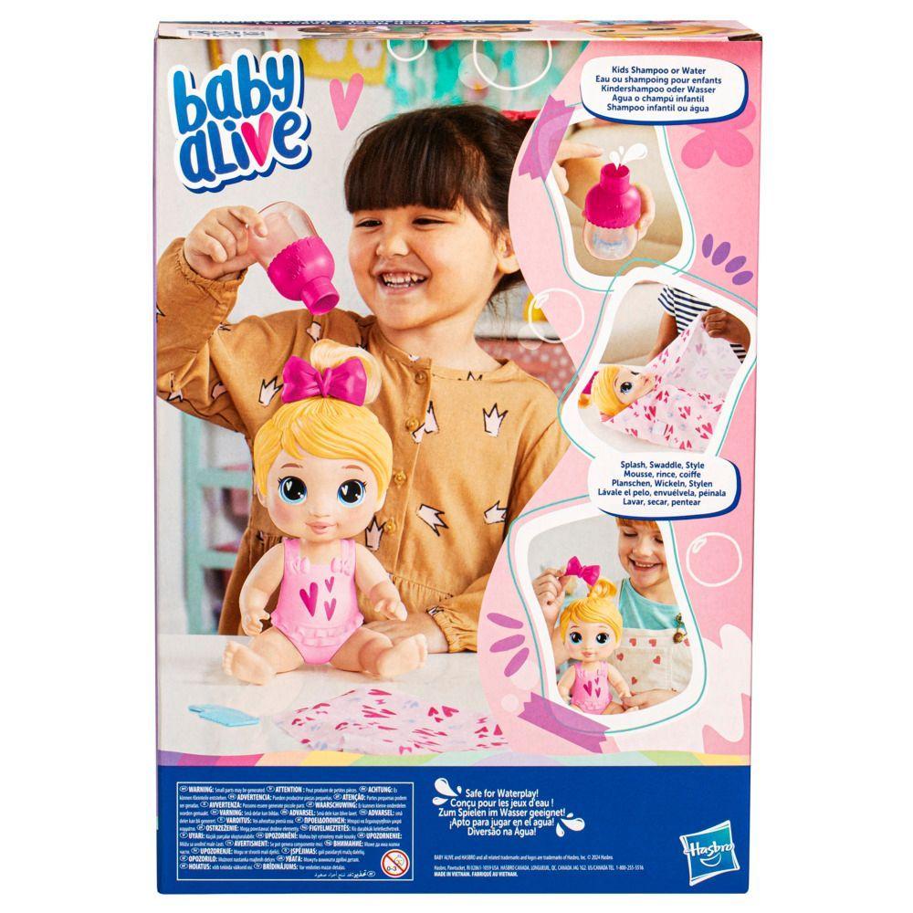 Muñeca Baby Alive Burbujas Relajantes Harper Hugs Cabello Rubio-2