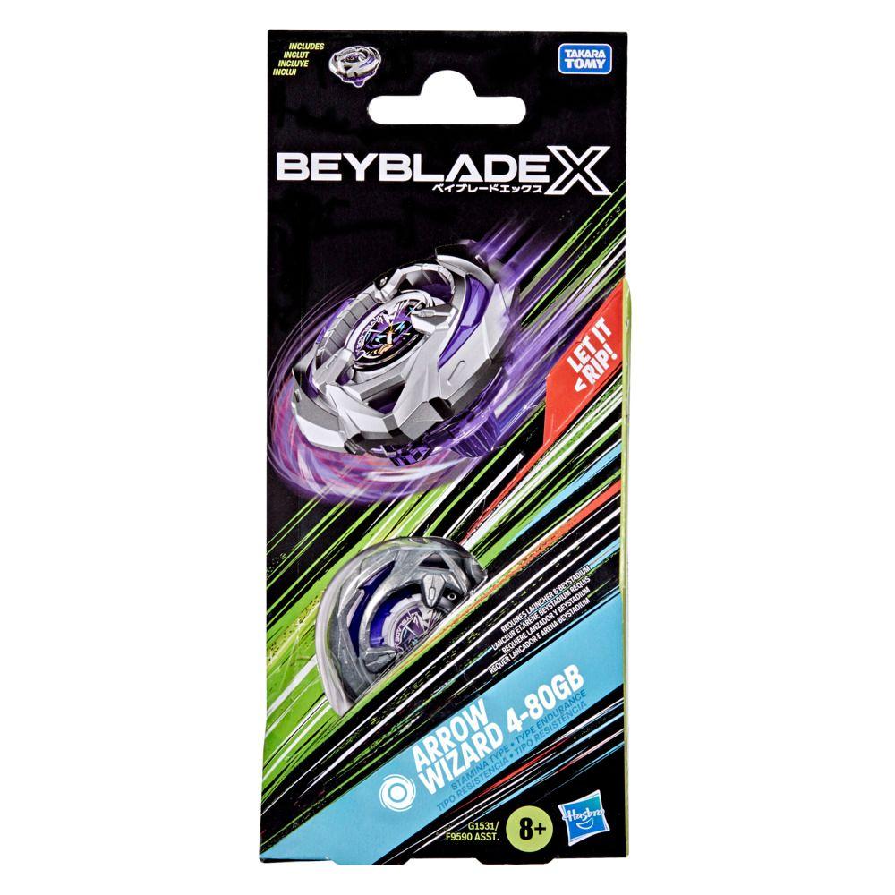 Trompo Beyblade X Kit Inicial Arrow Wizard 4-80GB-1