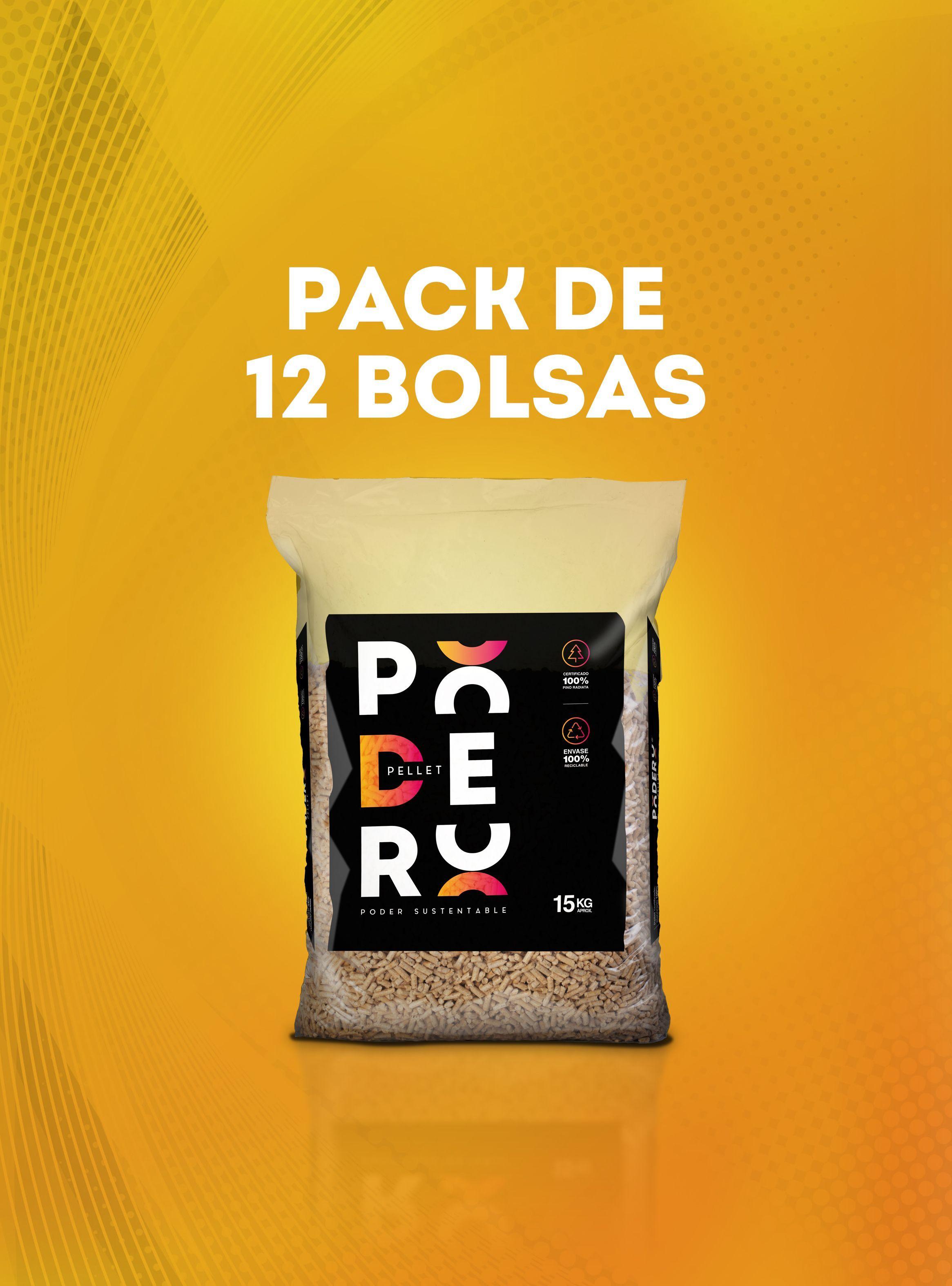 Pellet 15 kg, Pack 12 bolsas -3