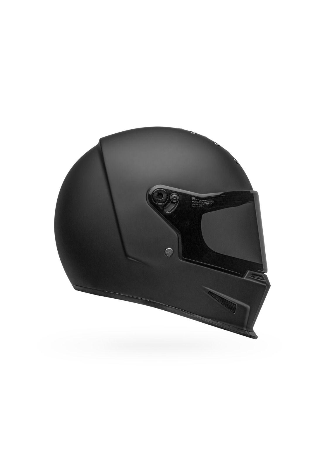 Casco Moto Calle Eliminator Negro Bell-0