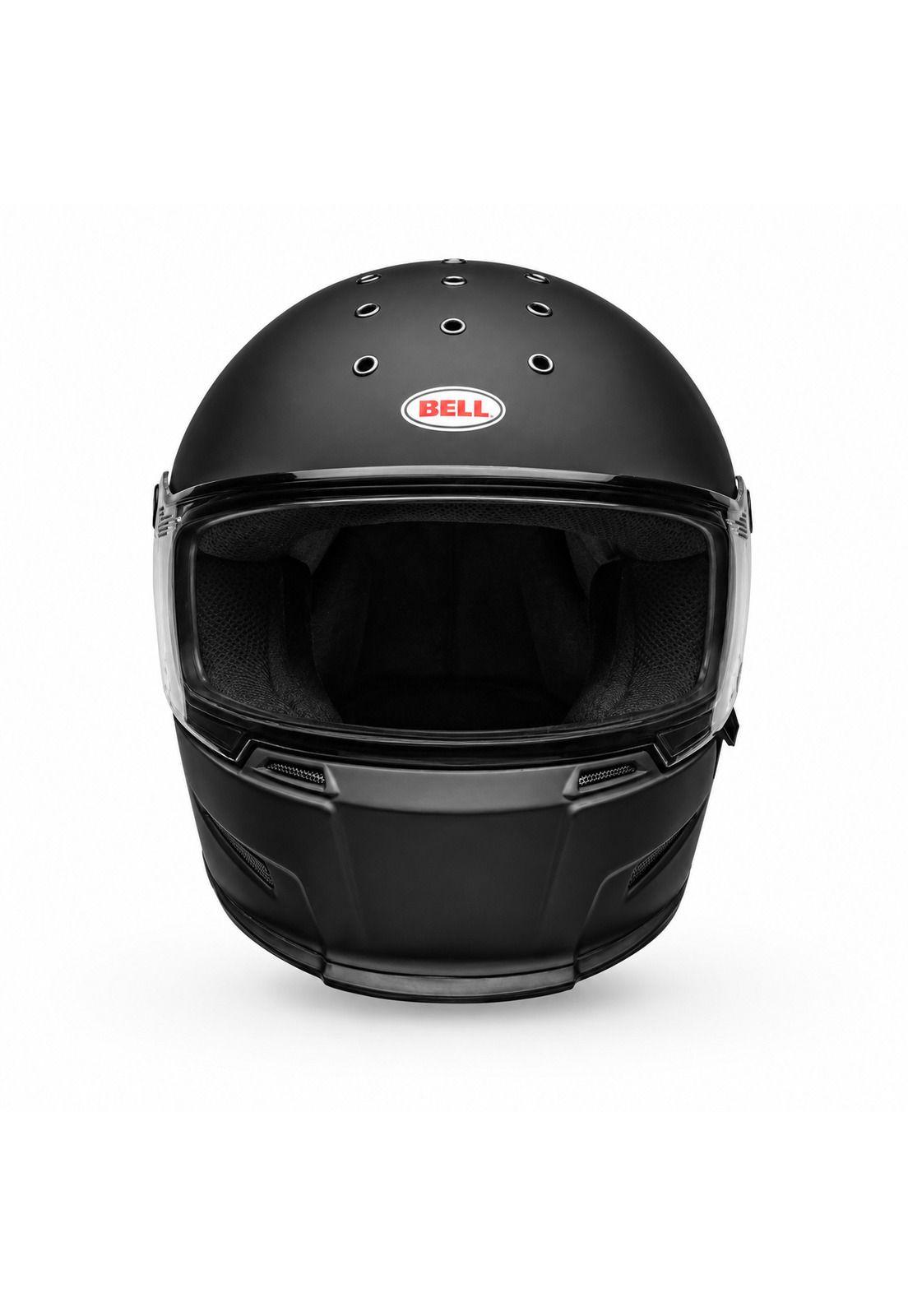 Casco Moto Calle Eliminator Negro Bell-2