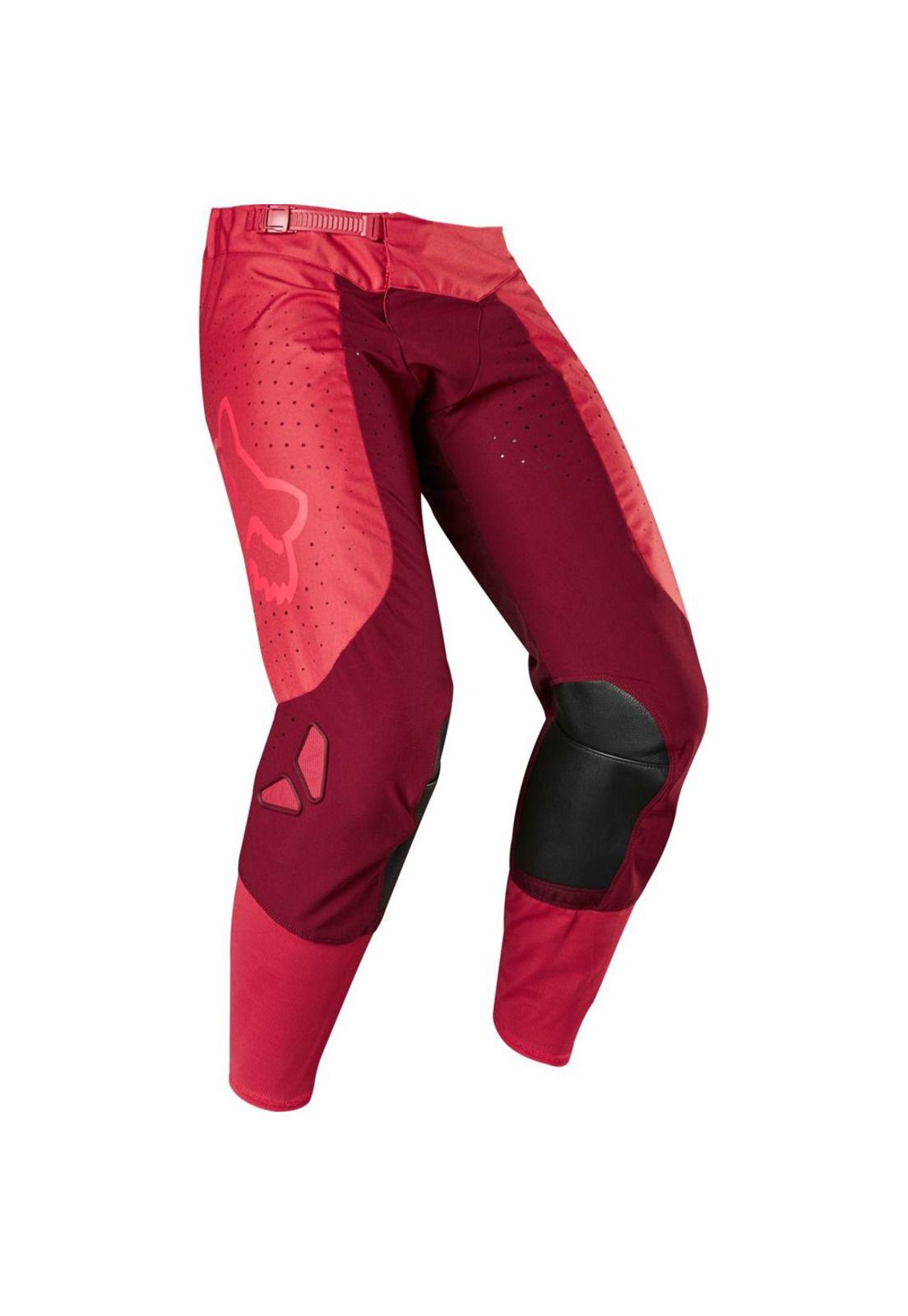 Pantalon Moto Airline Rojo Fox-2