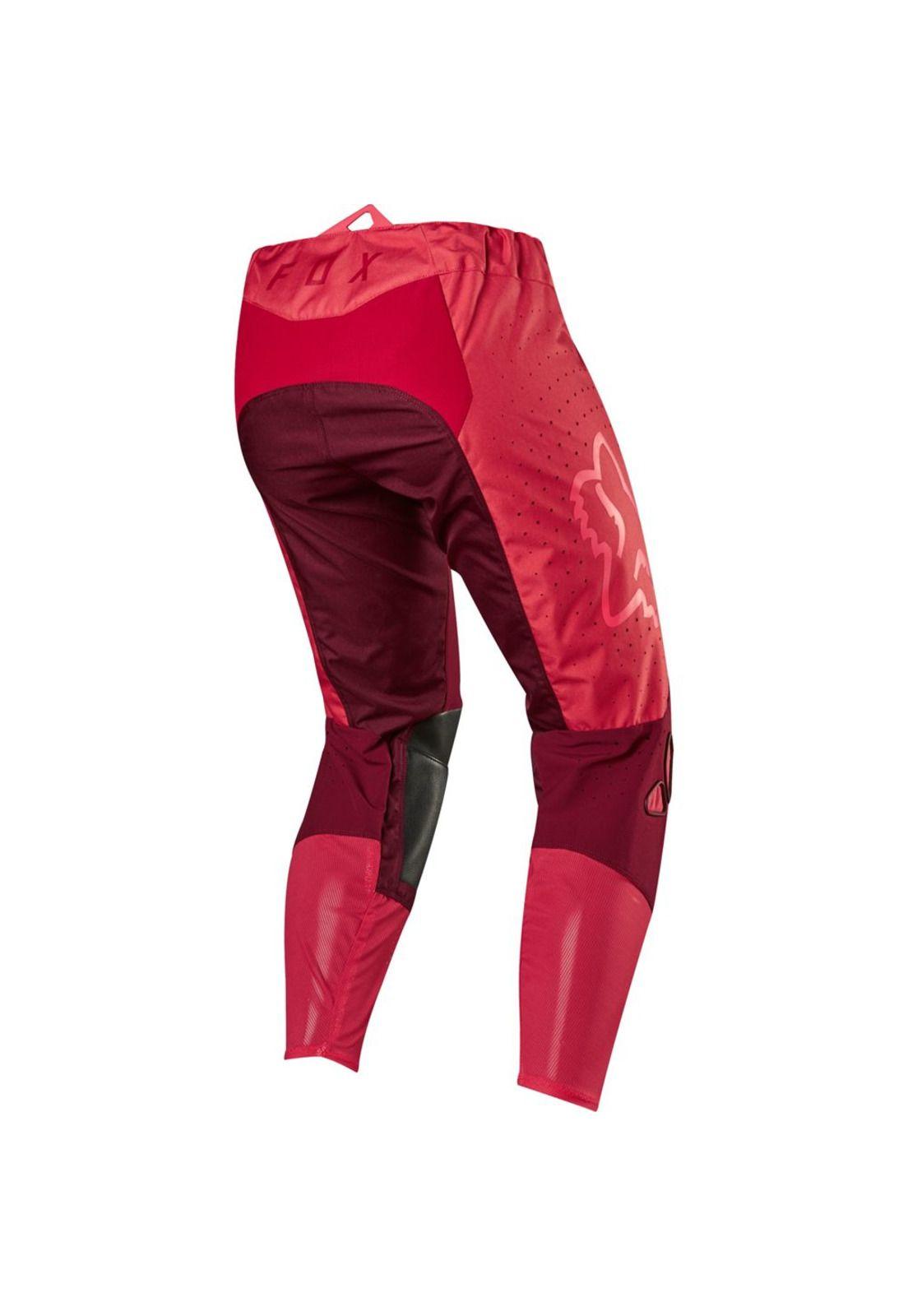 Pantalon Moto Airline Rojo Fox-3