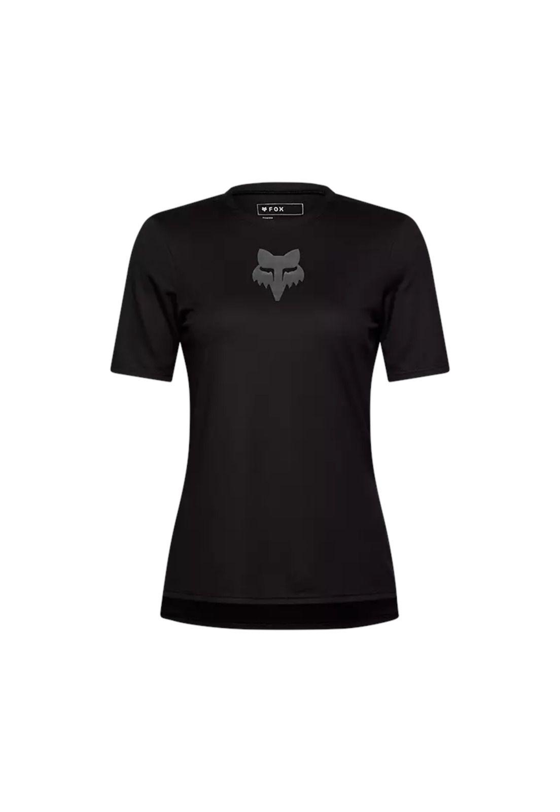 Polera Bicicleta Mujer Ranger Head Negro Fox-0