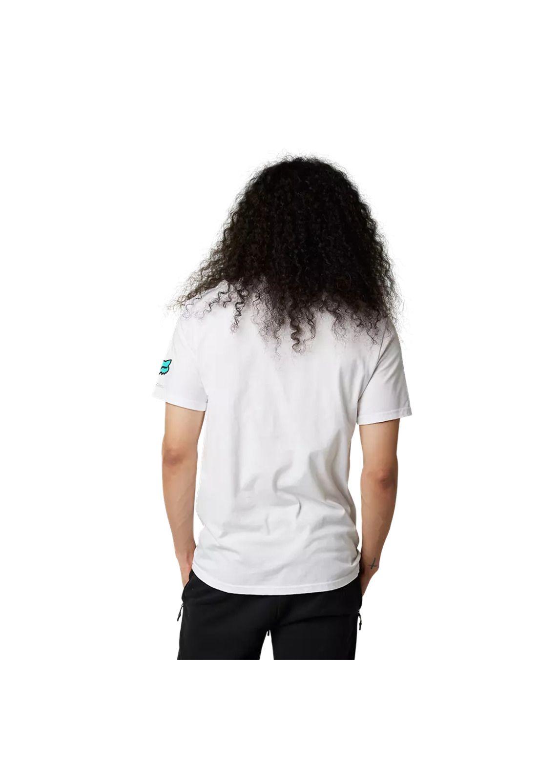 Polera Lifestyle Fgmnt Blanco Fox-2