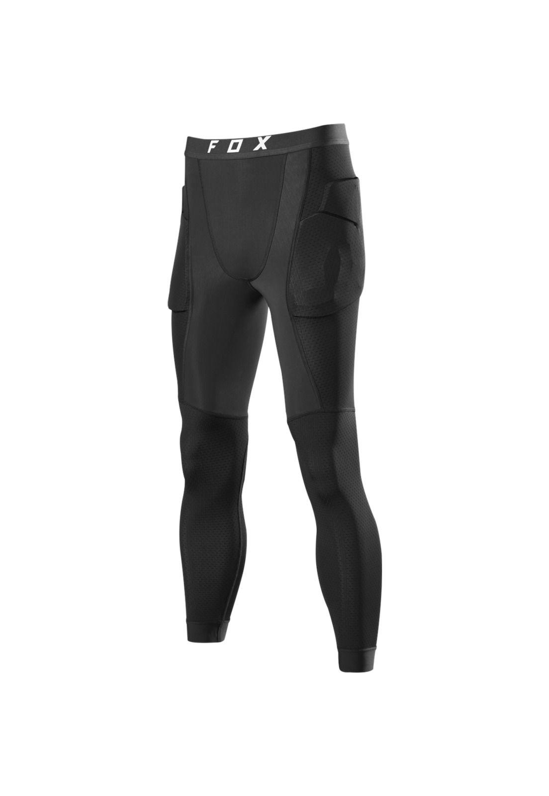 Lycra Moto Baseframe Larga Negro Fox-1