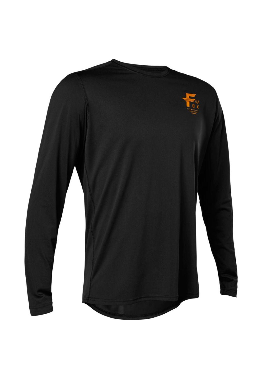 Polera Bicicleta Ranger LS Negro Fox-1