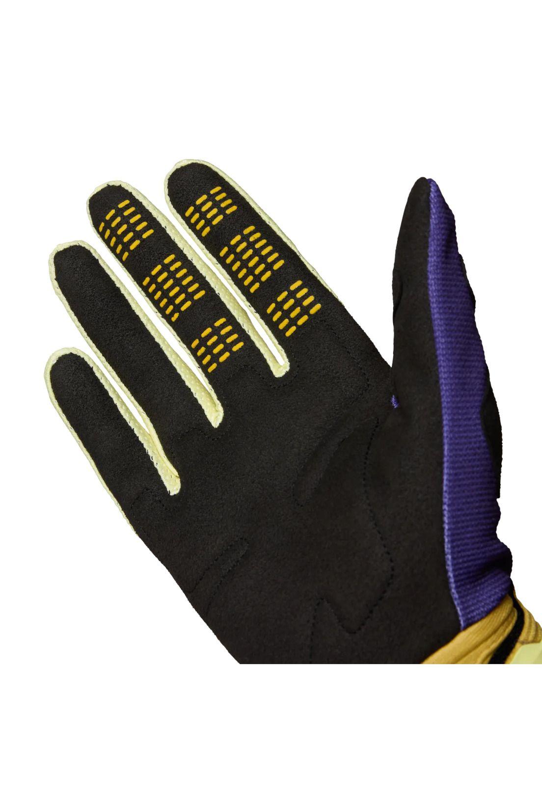 Guantes Moto 180 Image Print Morado Fox-2