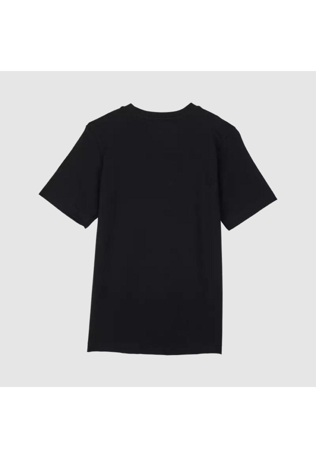 Polera Lifestyle Niño Scans Premium Negro Fox-1