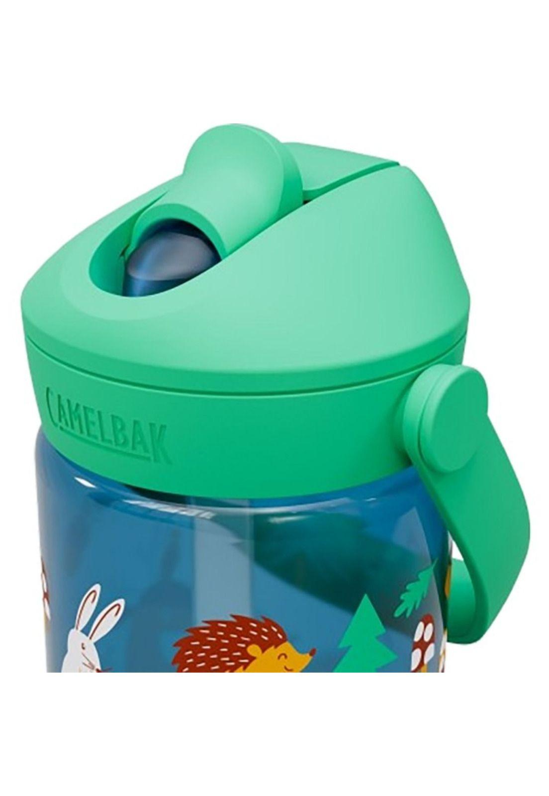 Botella Infantil Thrive Flip Straw Friendly Forest 400ml Azul CamelBak-3