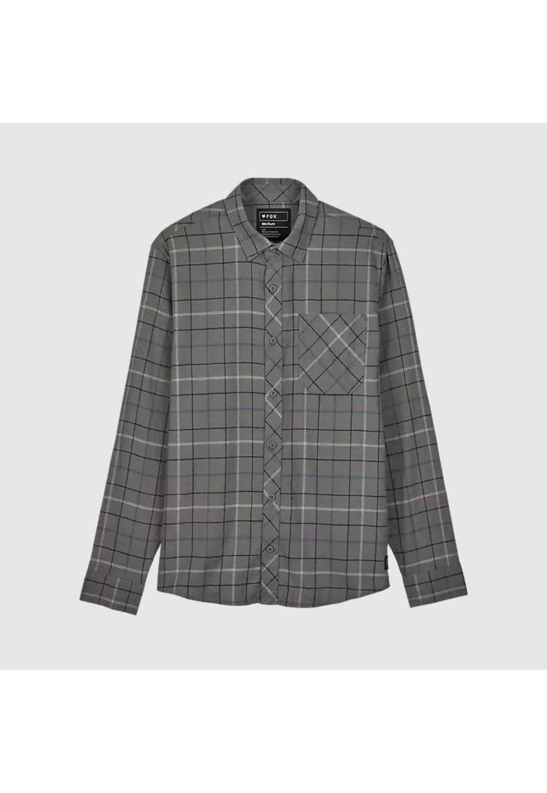 Camisa Lifestyle Survivalist Stretch Gris Fox-0