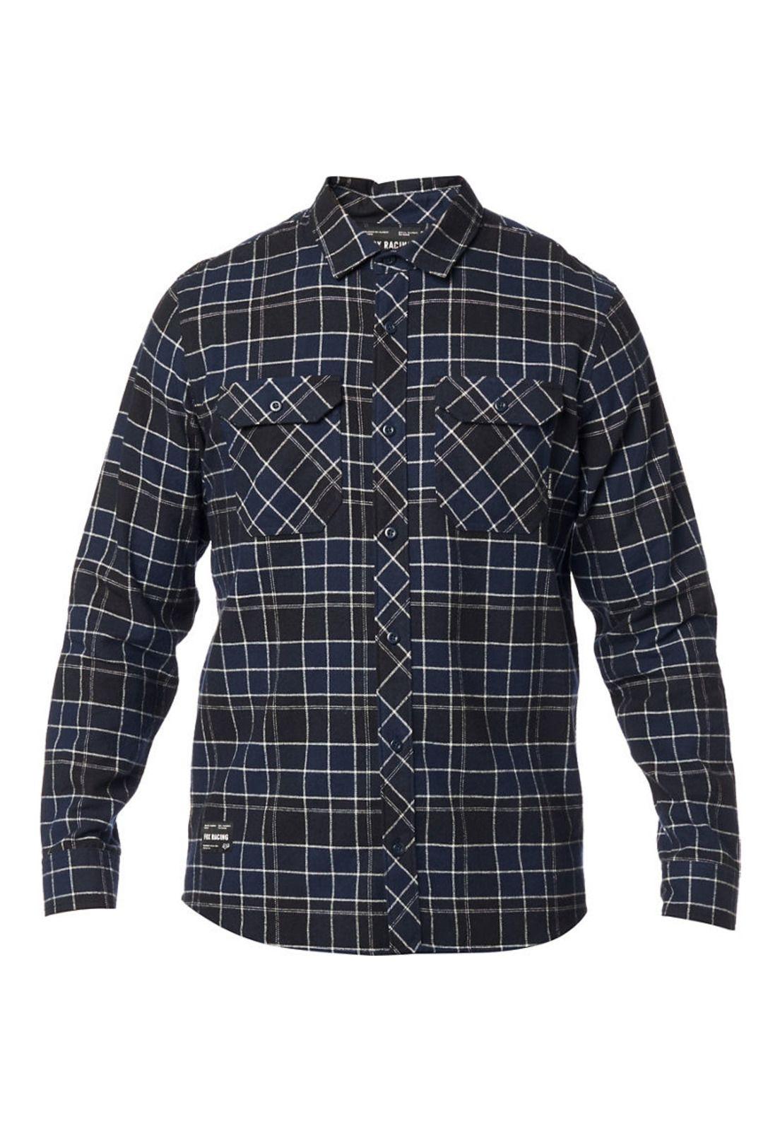 Camisa Lifestyle Traildust 2 0 Azul Fox-2