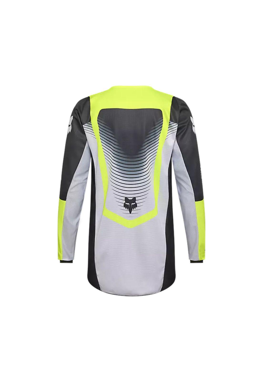 Polera Moto 180 Collect Amarillo/Negro Fox-1