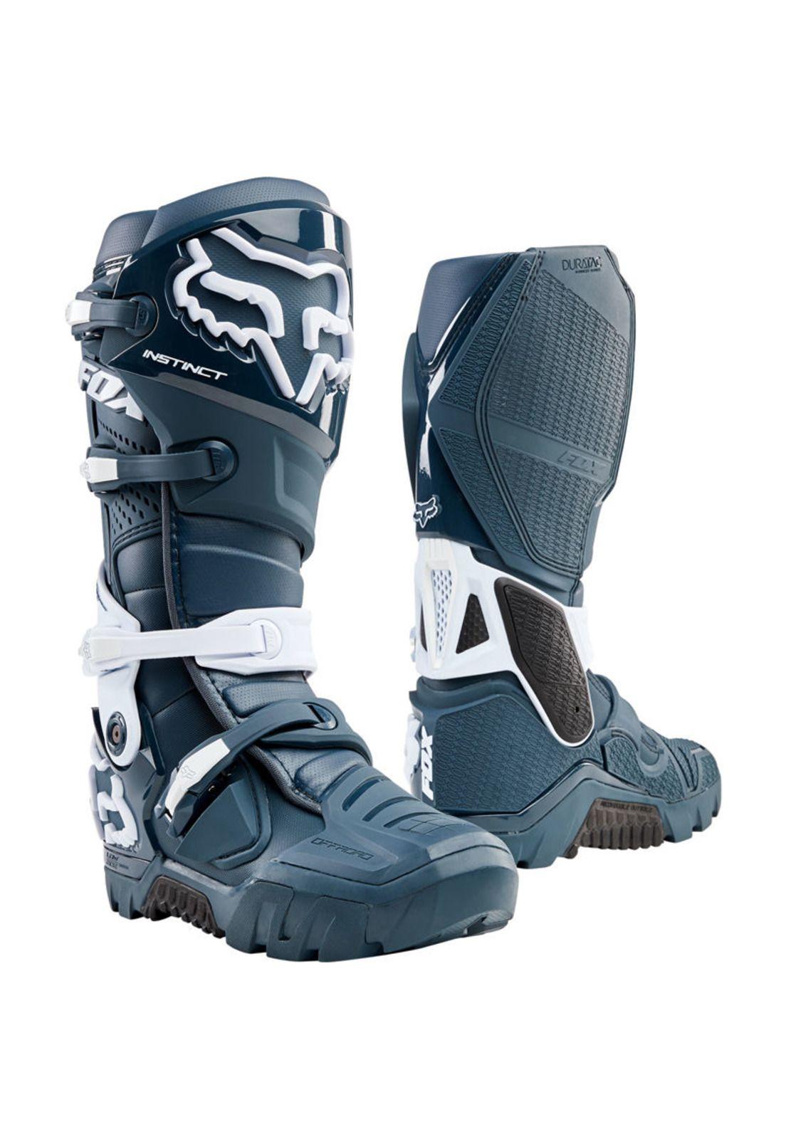 Botas Moto Instinct X Azul Marino Fox-0