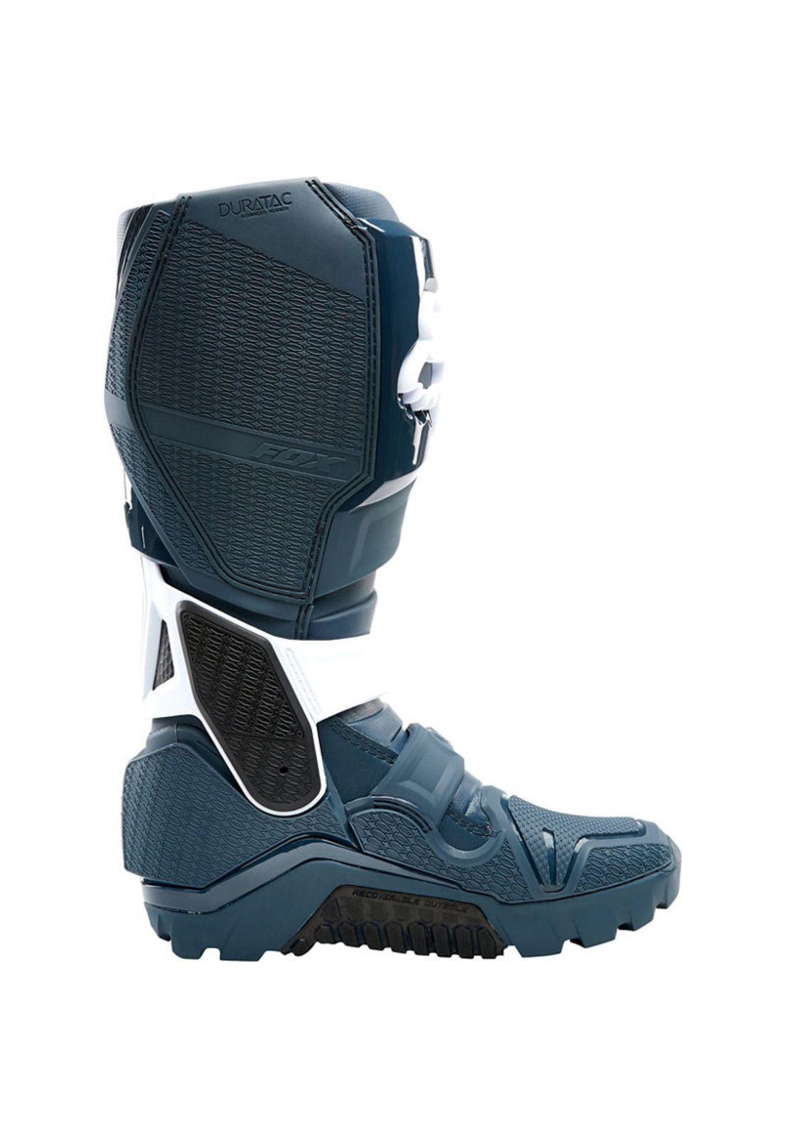Botas Moto Instinct X Azul Marino Fox-2