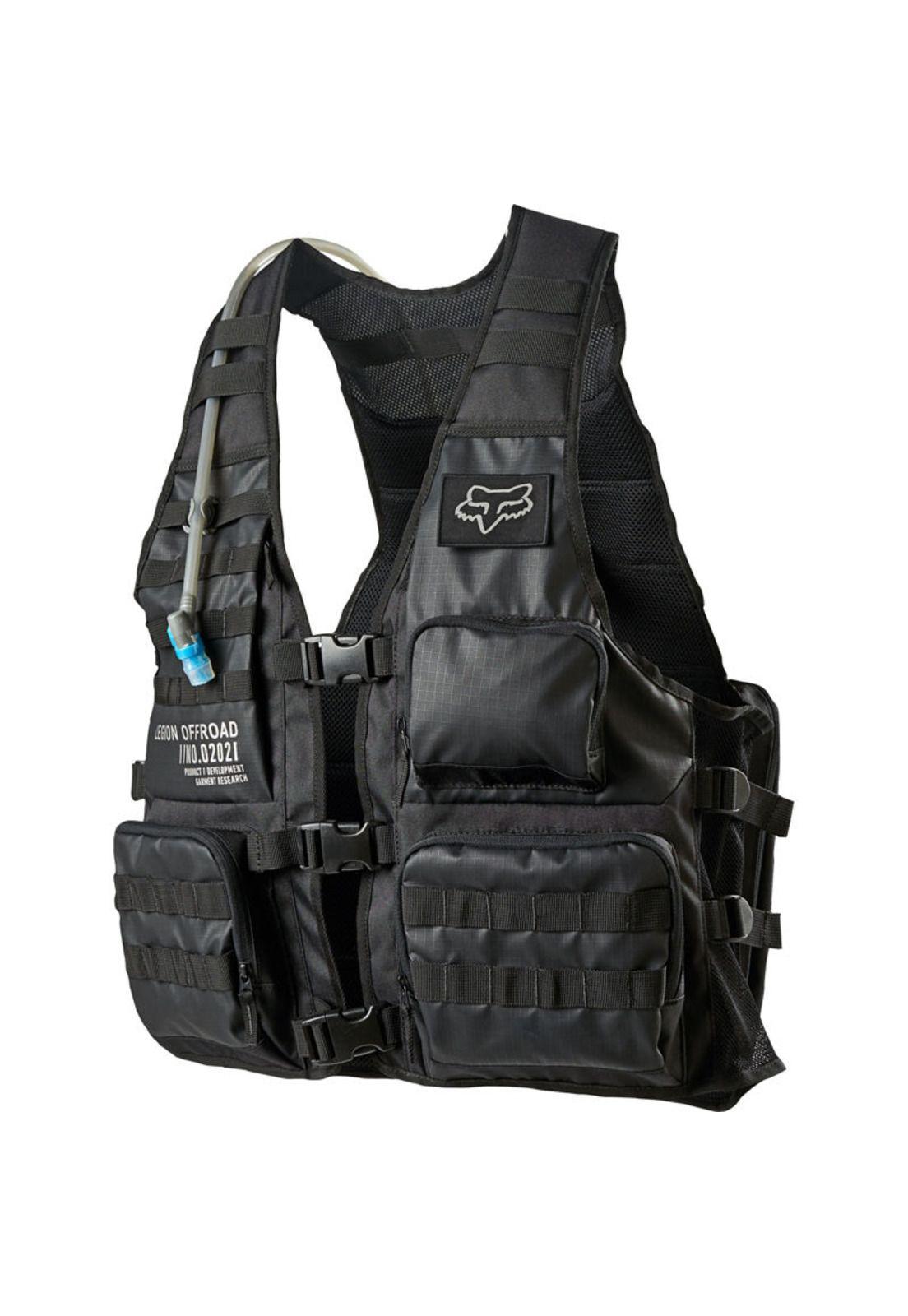 Chaqueta Moto Legion Tac Vest Negro Fox-0
