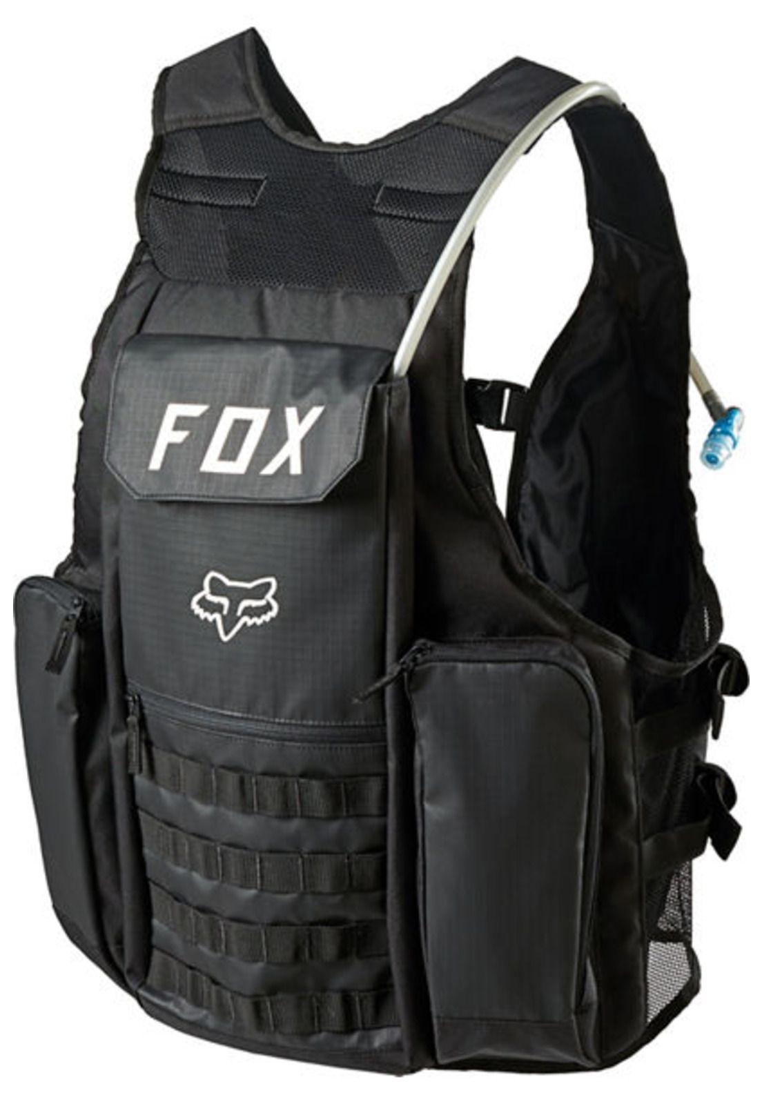 Chaqueta Moto Legion Tac Vest Negro Fox-2