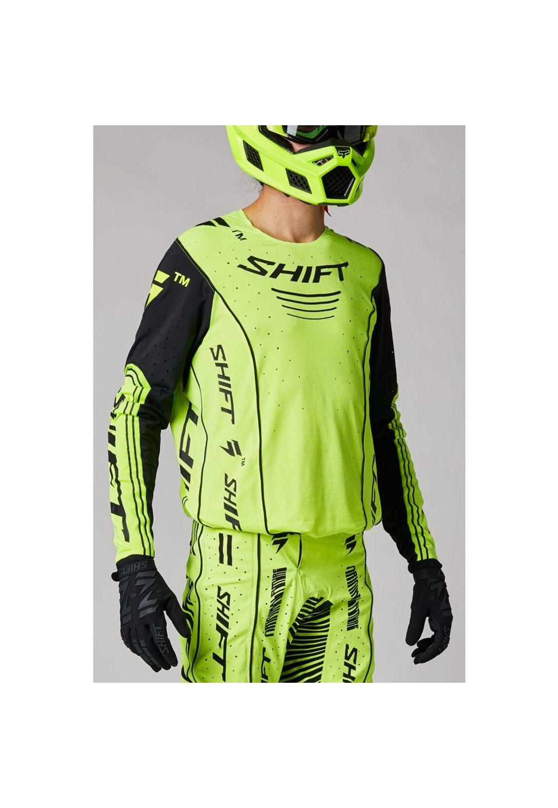 Polera Moto Blue Label Cuda Reflectante Shift-0