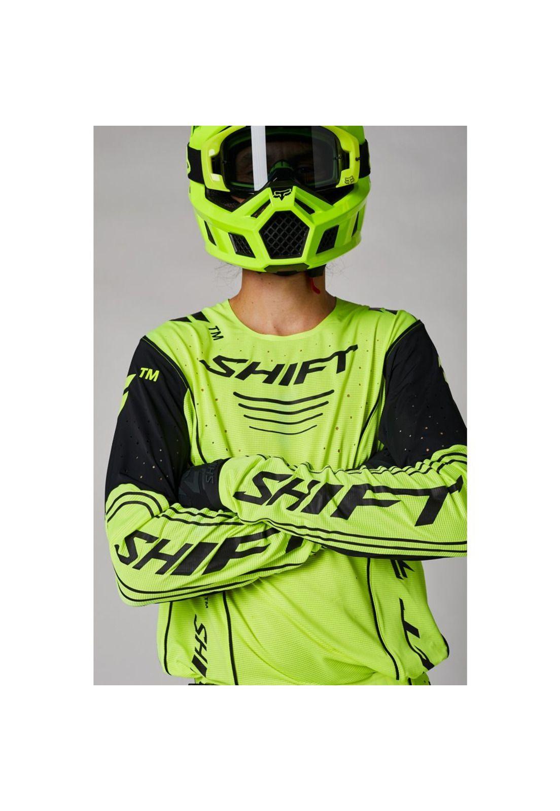 Polera Moto Blue Label Cuda Reflectante Shift-1