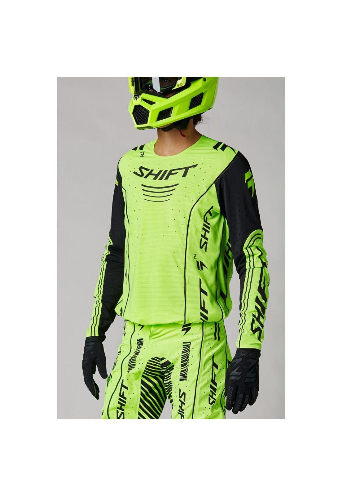Polera Moto Blue Label Cuda Reflectante Shift-2