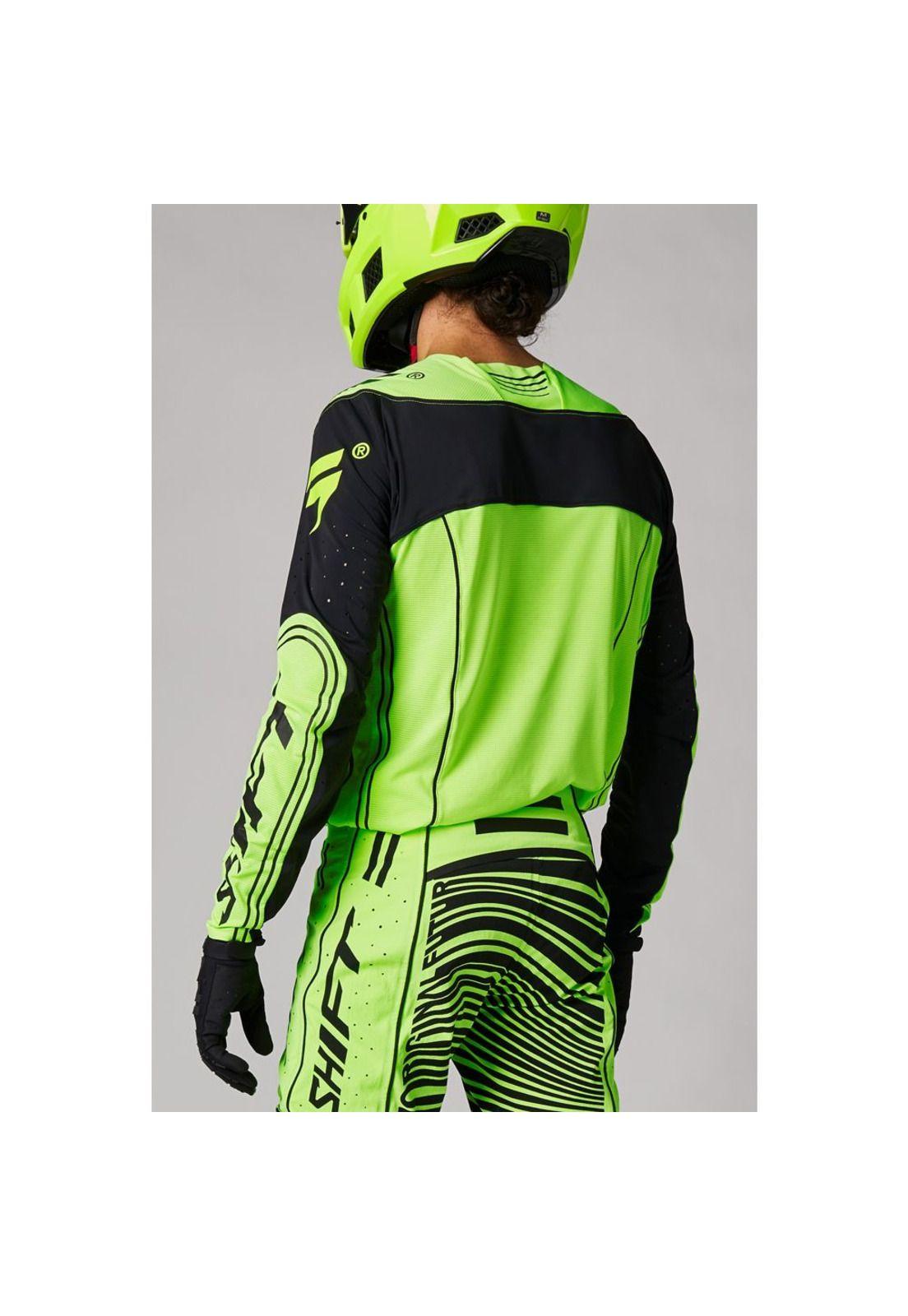 Polera Moto Blue Label Cuda Reflectante Shift-4