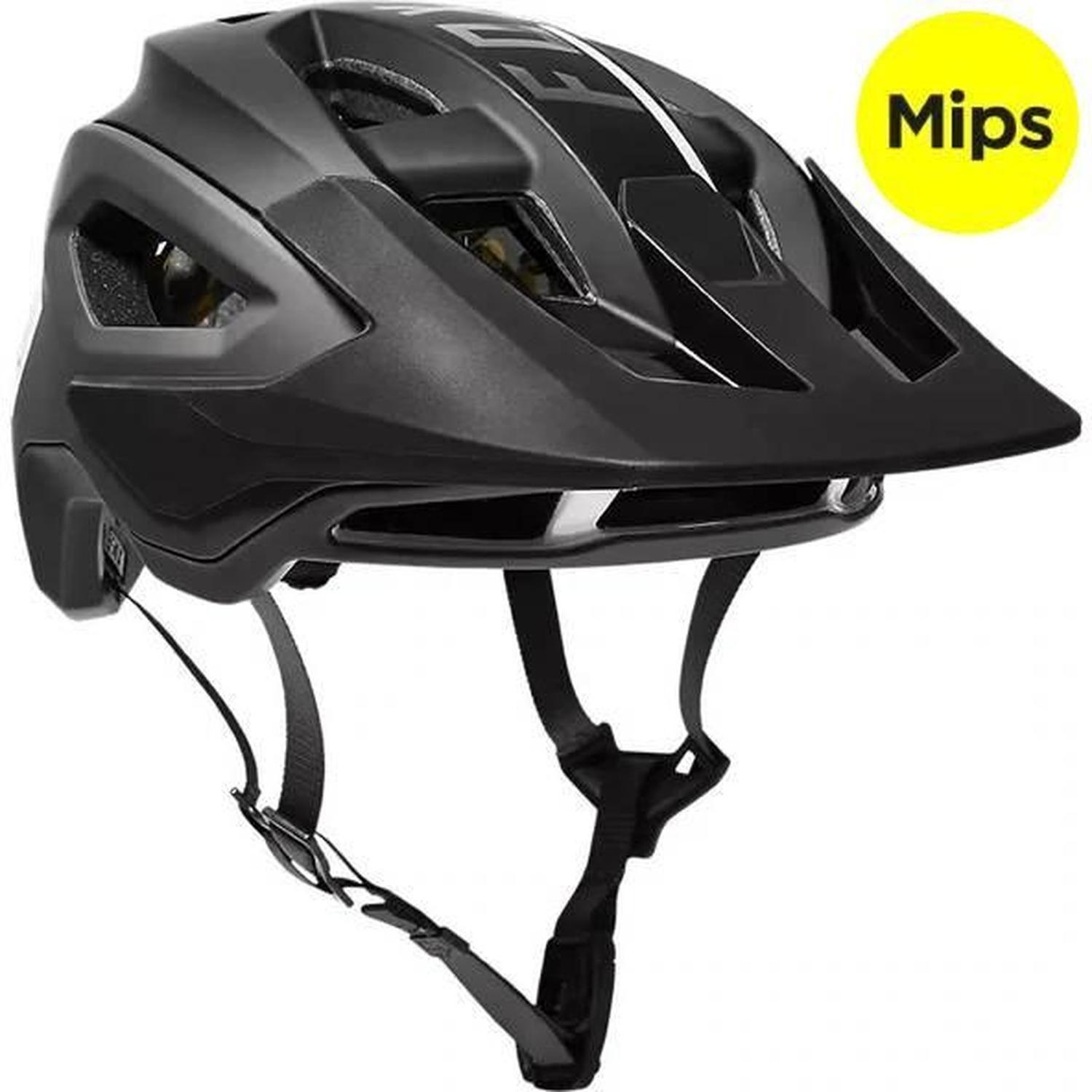Casco Bicicleta Speedframe Pro Blocked Negro Fox-0