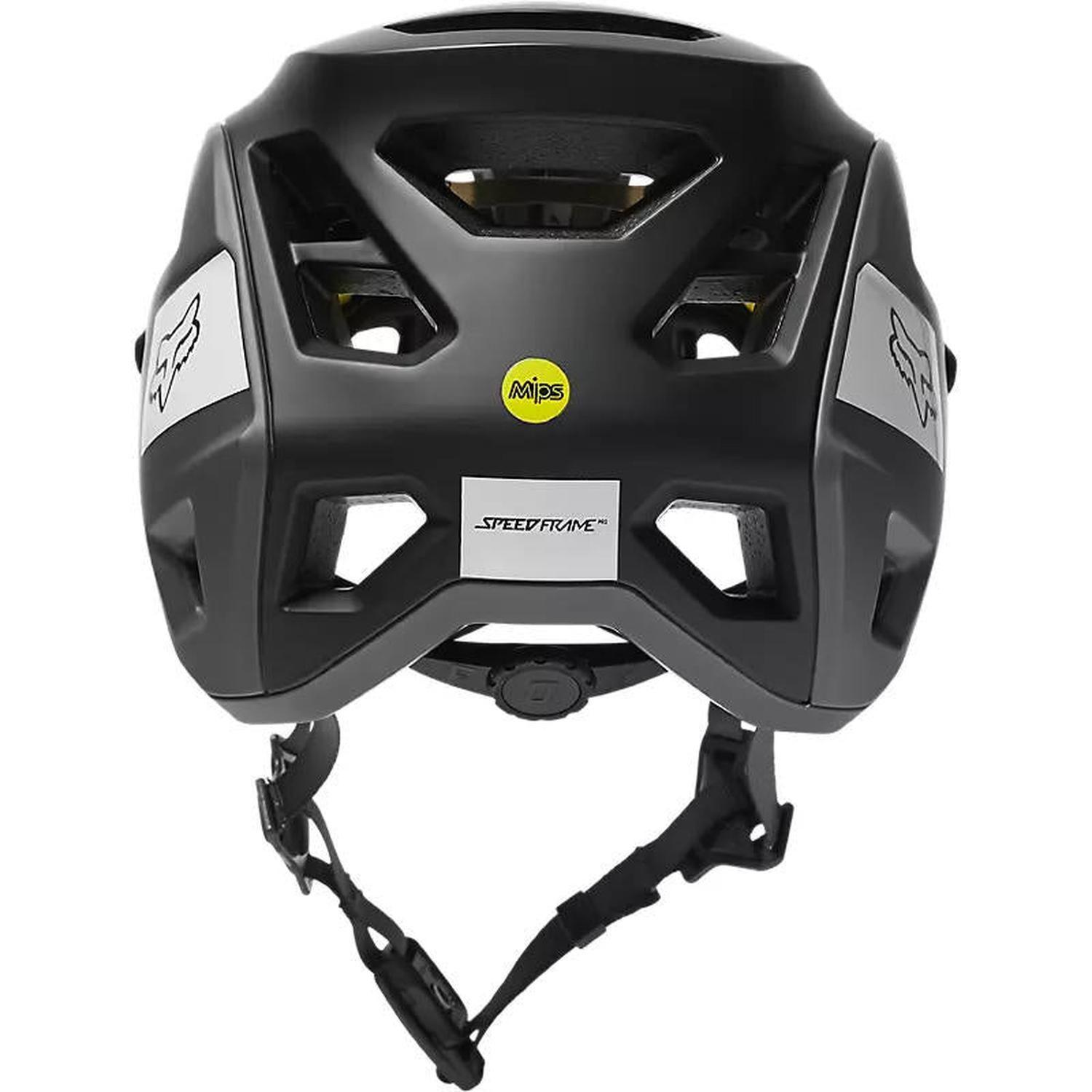 Casco Bicicleta Speedframe Pro Blocked Negro Fox-3