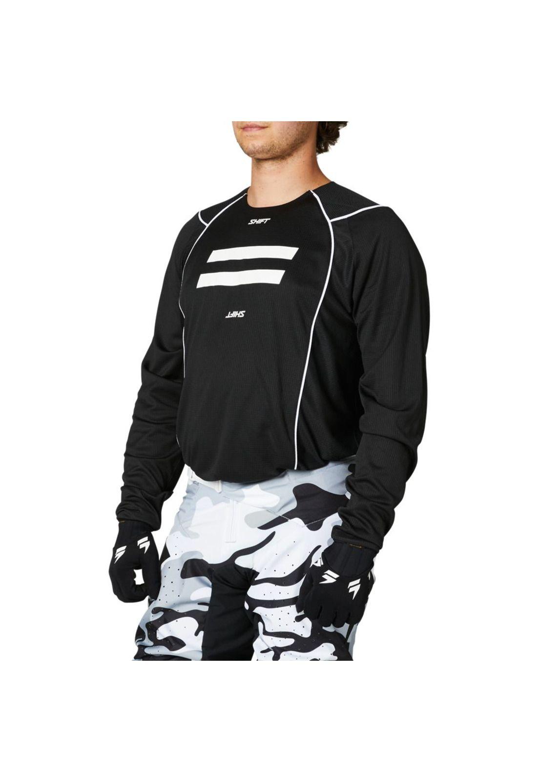 Polera Moto White Label GI Fro Negro Shift-2