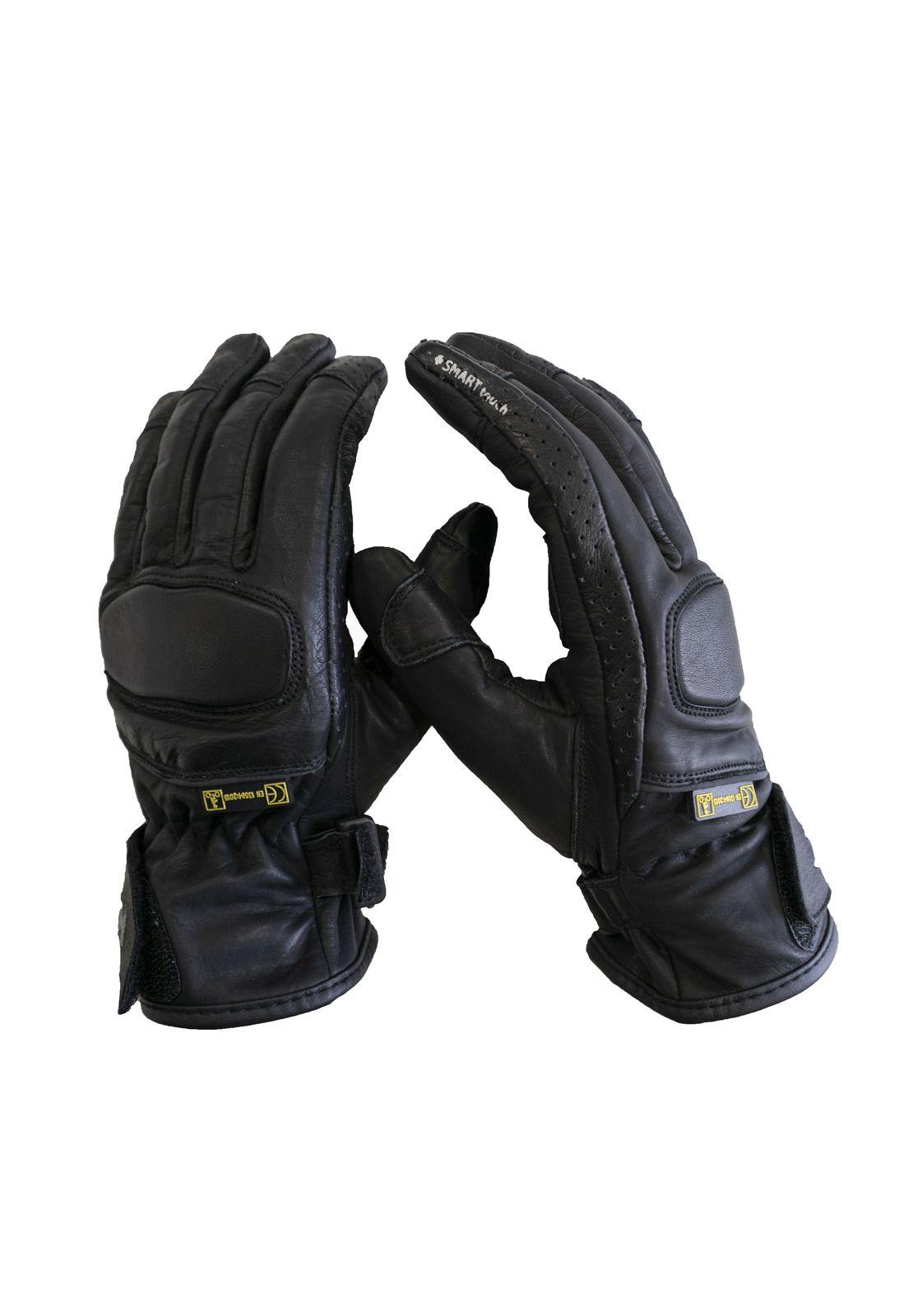 Guantes Moto Calle Mujer Quena Negro KMZ-0
