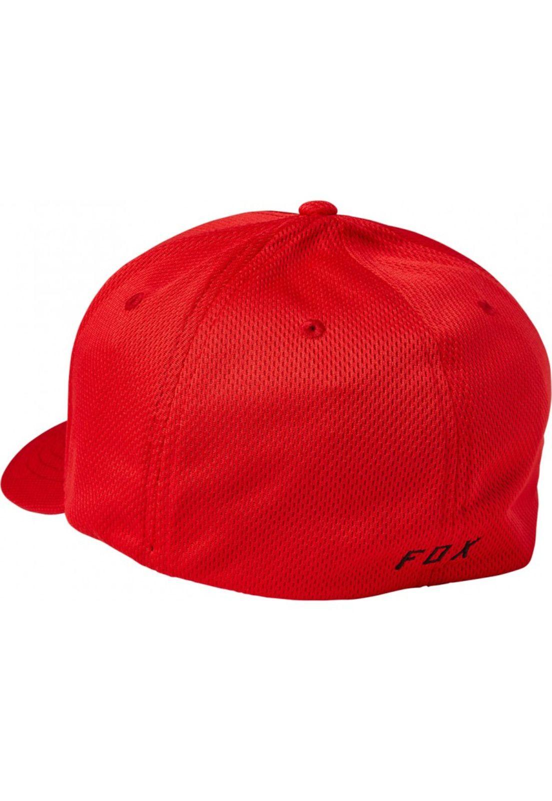 Gorro Jockey Lifestyle Lithotype Flexfit 20 Rojo Fox-1