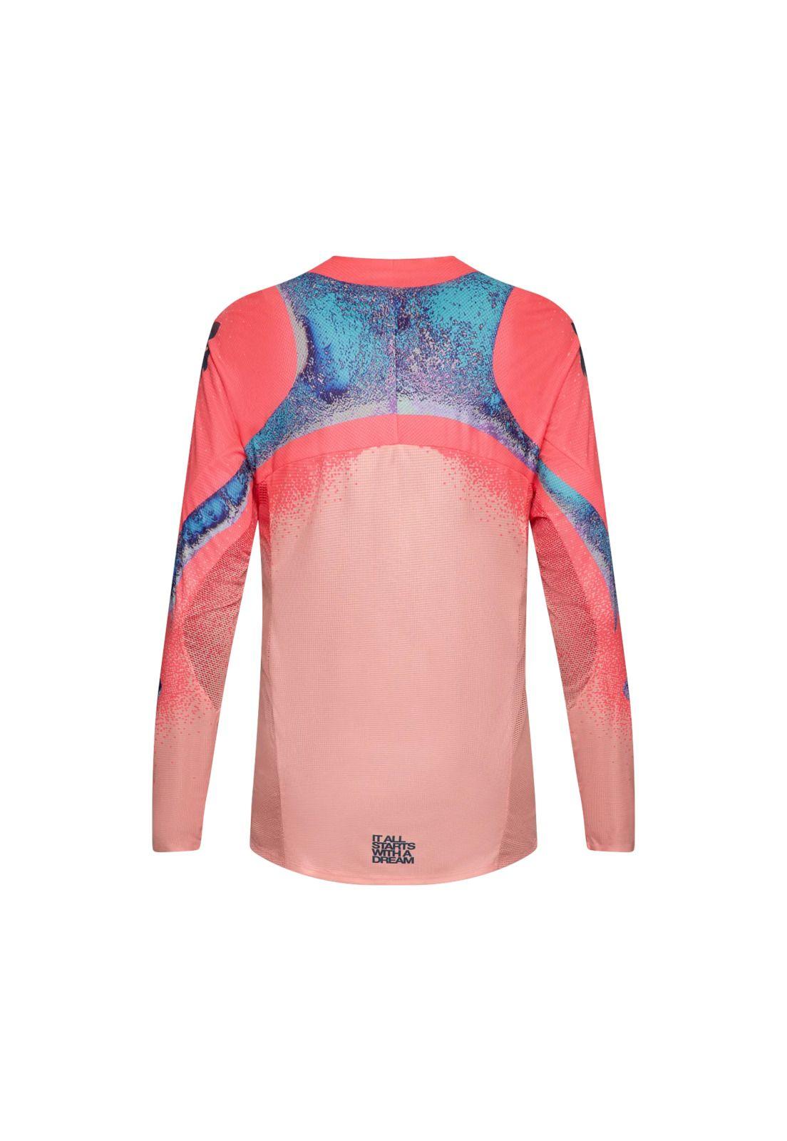 Polera Moto Flexair Vision LE Rosado Fox-1