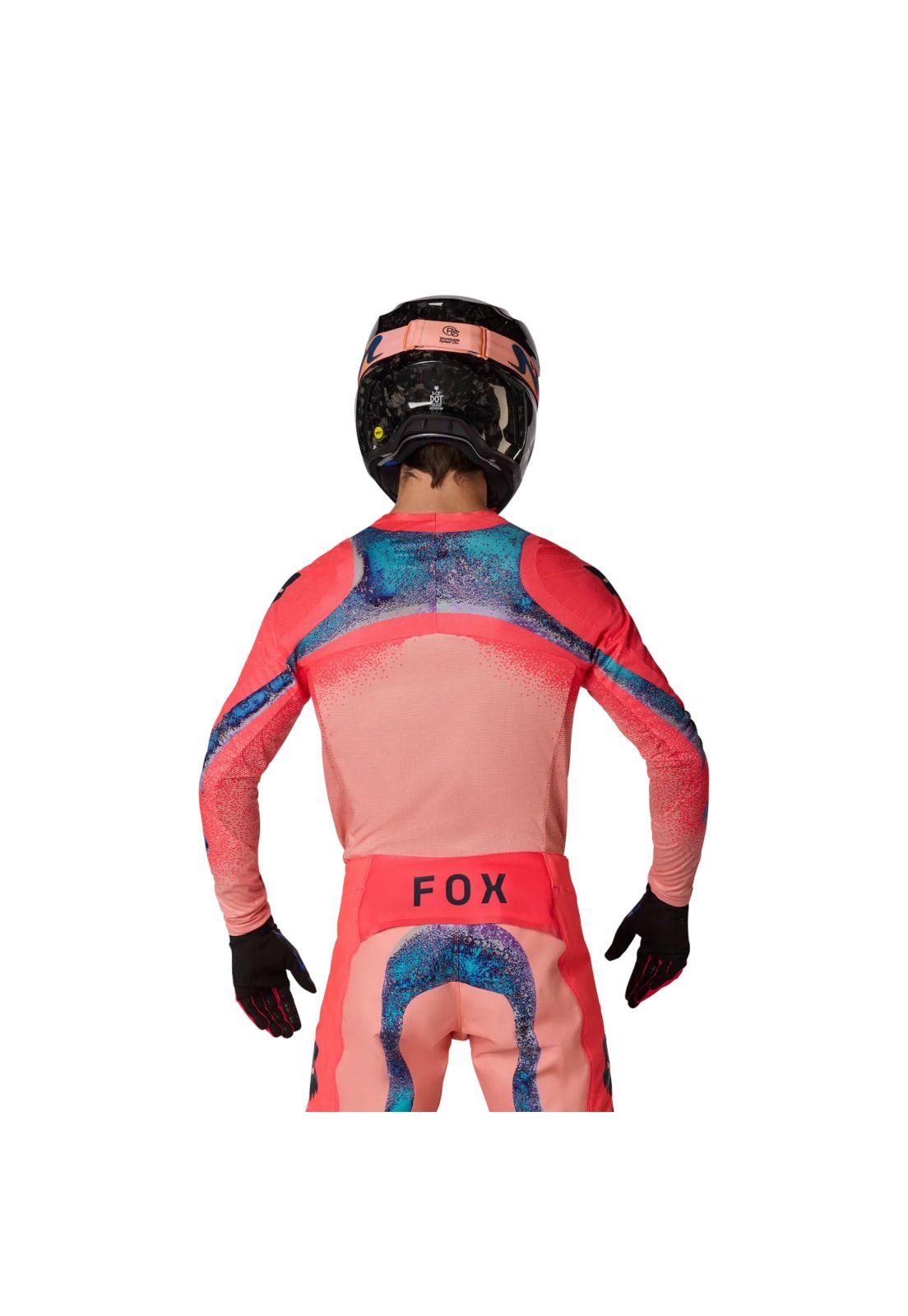 Polera Moto Flexair Vision LE Rosado Fox-3