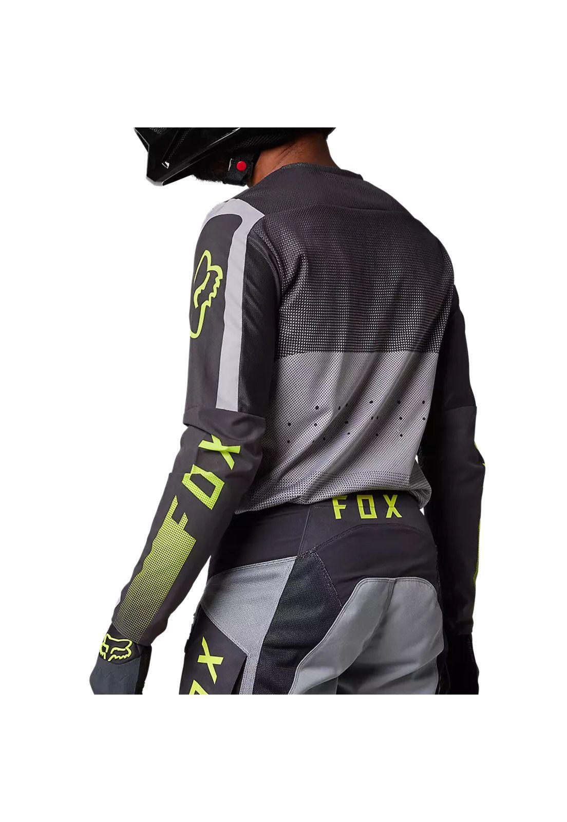 Polera Moto Ranger Air Offroad Gris Fox-2