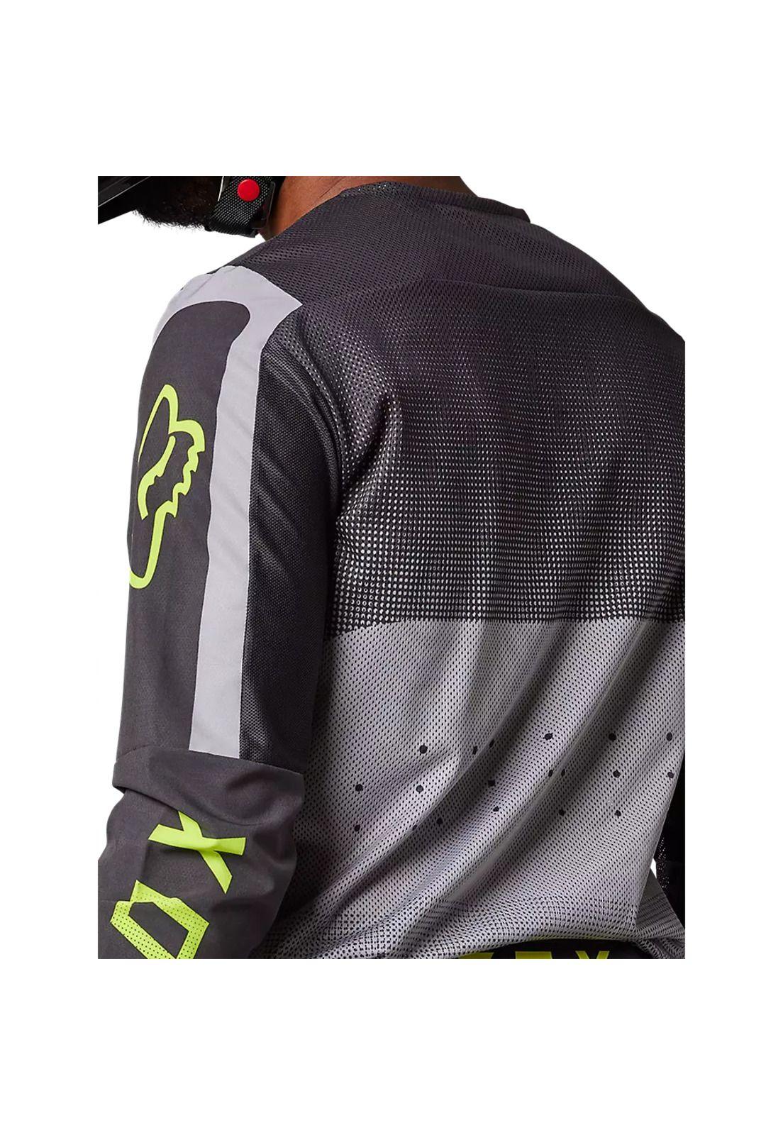 Polera Moto Ranger Air Offroad Gris Fox-4