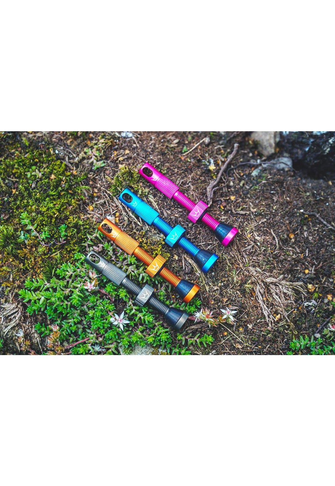 Valvula Tubular Chris King 42Mm Azul Peaty´s-1