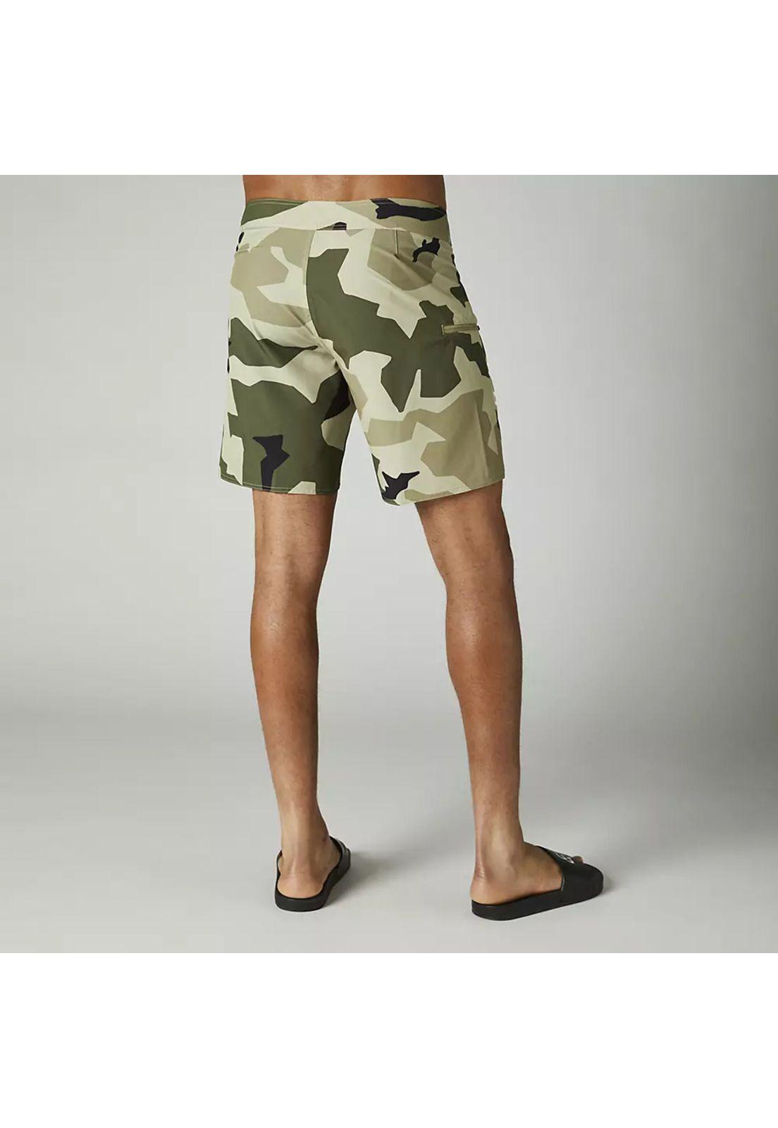 Traje de Baño Lifestyle Overhead 18" Camo Verde Fox-1