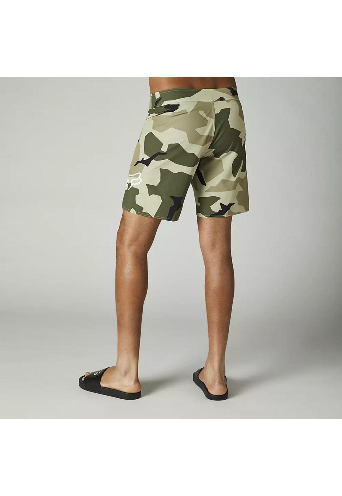 Traje de Baño Lifestyle Overhead 18" Camo Verde Fox-3