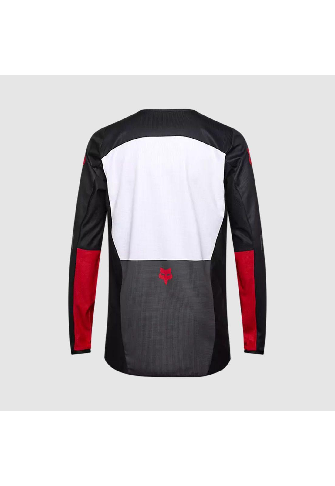 Polera Moto 180 Flow Negro Fox-1